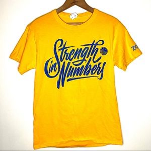 Golden State Strength in Numbers Crew Neck Tee